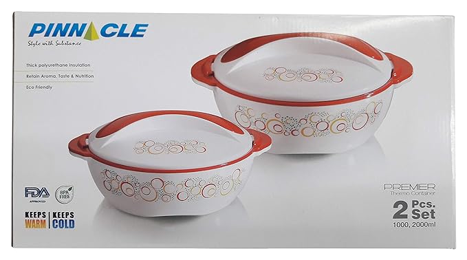 Pinnacle Premier Thermo Container (Casserole), Set of 2 Pinnacle Premier Thermo Container (Casserole), Set of 2